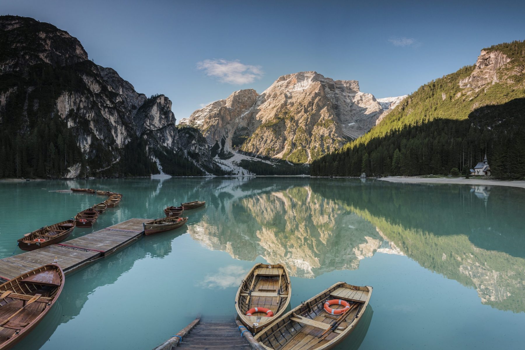 Copyright: IDM South Tyrol / Harald Wisthaler. Rowing boats at the Lago di Braies Nature Park, one of the most beautiful lakes I've seen in my life, worth a visit and a walk around the lake, which is easy for anybody! A Must-Read Guide to Summer in South Tyrol.