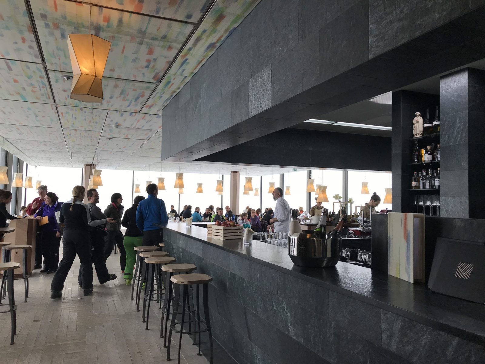 Alpinn Restaurant inside Lumen Museum. A Must-Read Guide to Summer in South Tyrol. Photo: The-Ski-Guru.