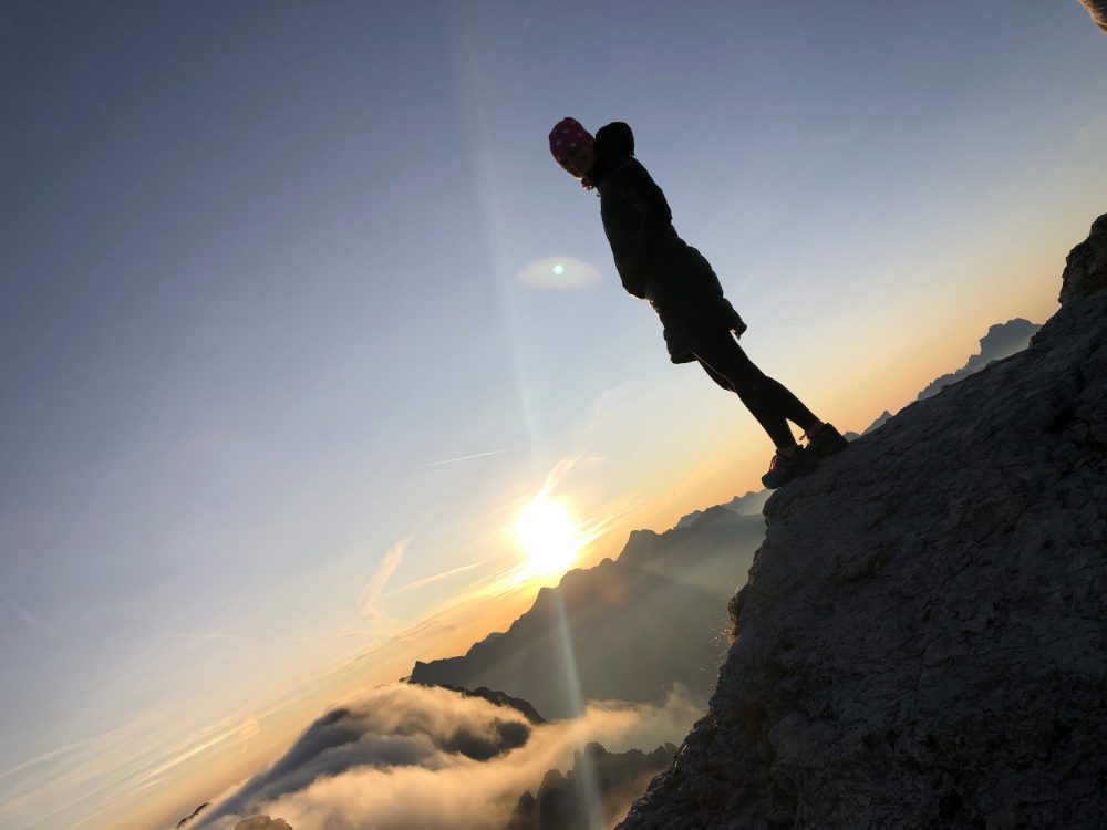 Via Ferrataa Cir at Sunrise. Photo IDM Sudtirol. A Must-Read Guide to Summer in South Tyrol.