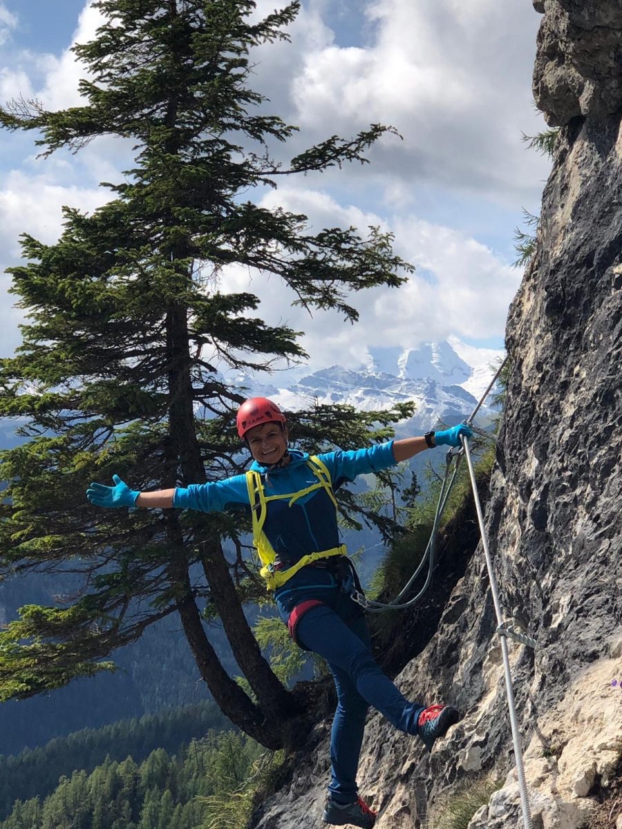 Via Ferrata Las Cordes. Photo Claudia Rier/IDM Sudtirol. A Must-Read Guide to Summer in South Tyrol.
