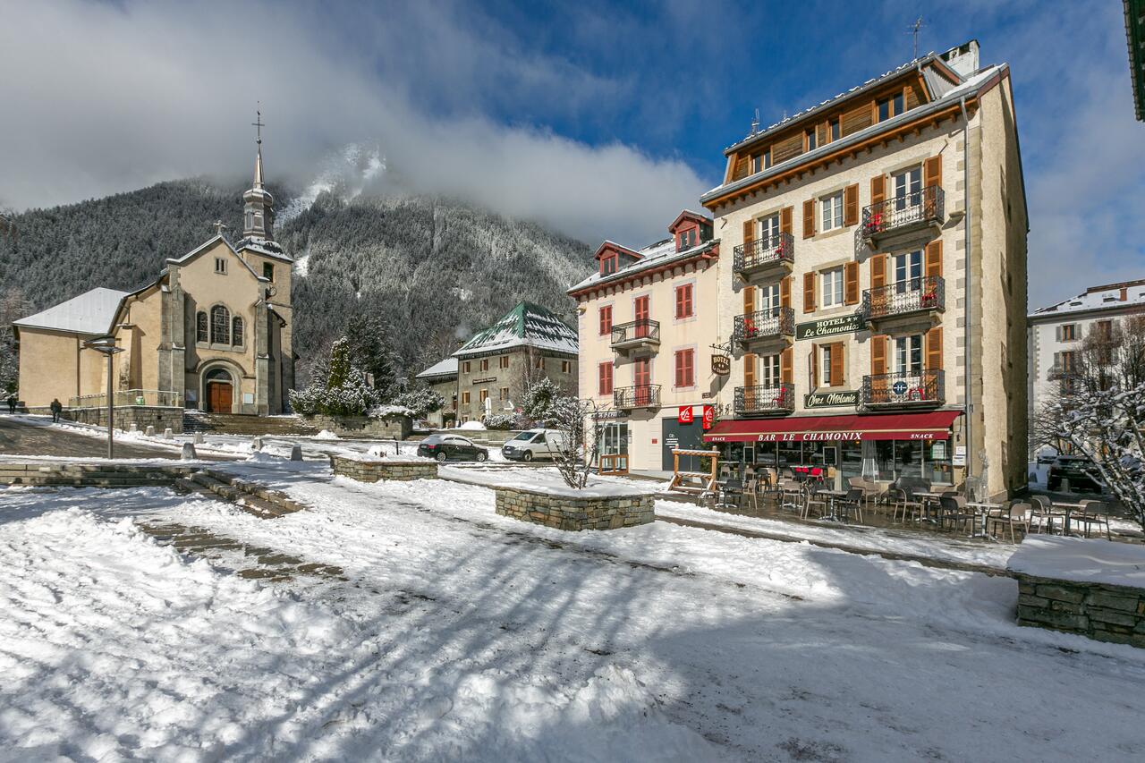 Exterior of the Hôtel Le Chamonix. Book your stay at the Hôtel Le Chamonix here. Aiguille du Midi vs Punta Helbronner – which one you should do?