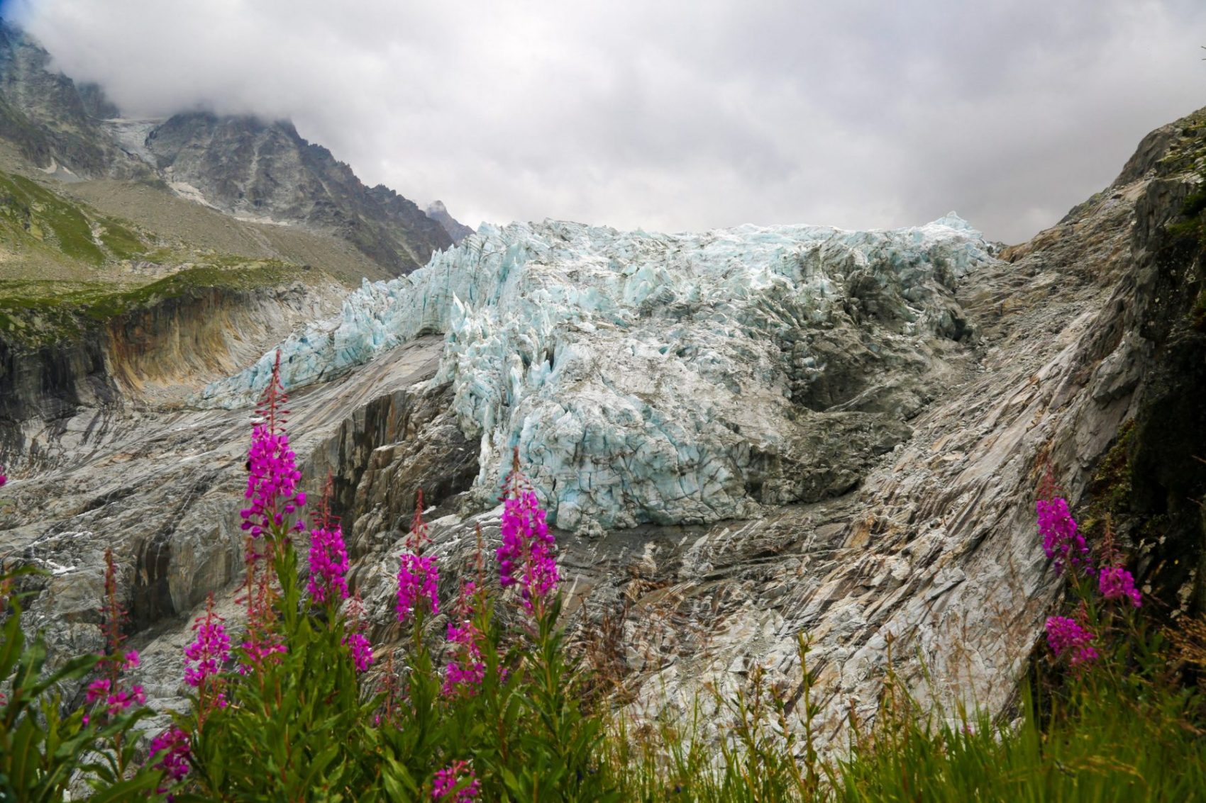 Summer at the Arrgentière Glacier. Photo: Salome Abrial- OT Vallèe de Chamonix. Must-Read Guide to Chamonix.