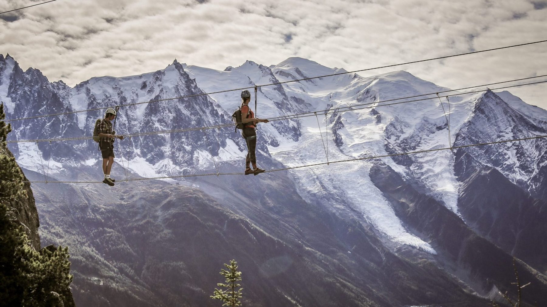 Via Ferrata des Evettes. OT Vallée de Chamonix. Photo: Morgane Raylat. The Must-Read Guide to Chamonix.