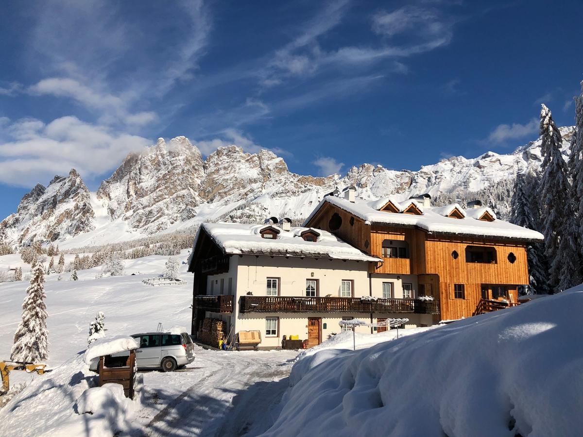 Exterior of Ciasa Coletin. Book your stay at Ciasa Coletin here. Cortina Dolomiti Ultra Trekking.