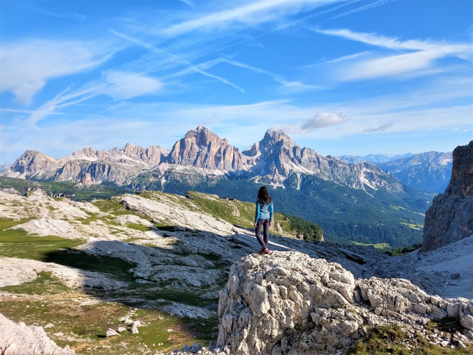 Giau Croda da Lago. Credits: Cortina Marketing. Cortina Dolomiti Ultra Trekking.