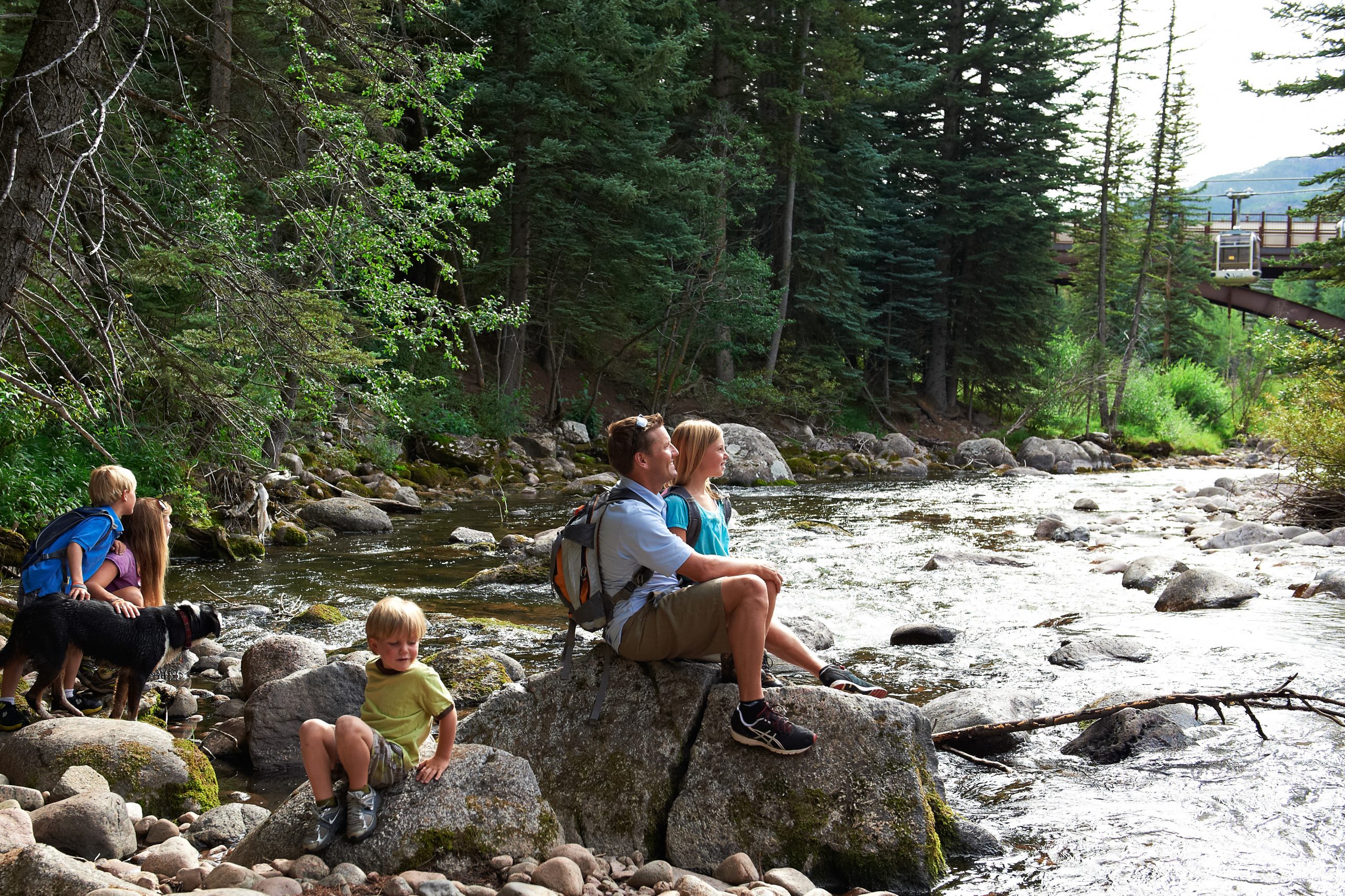 Enjoying the summer in vail. Photo: Jack Affleck. Vail Resorts. The Must-Read Guide to Vail. 