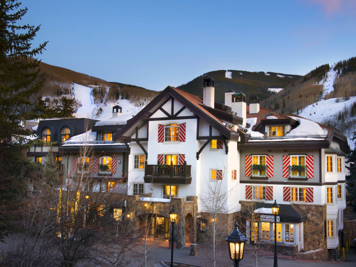 Austria Haus in winter. The Must-Read Guide to Vail. Book your stay at the Austria Haus here.