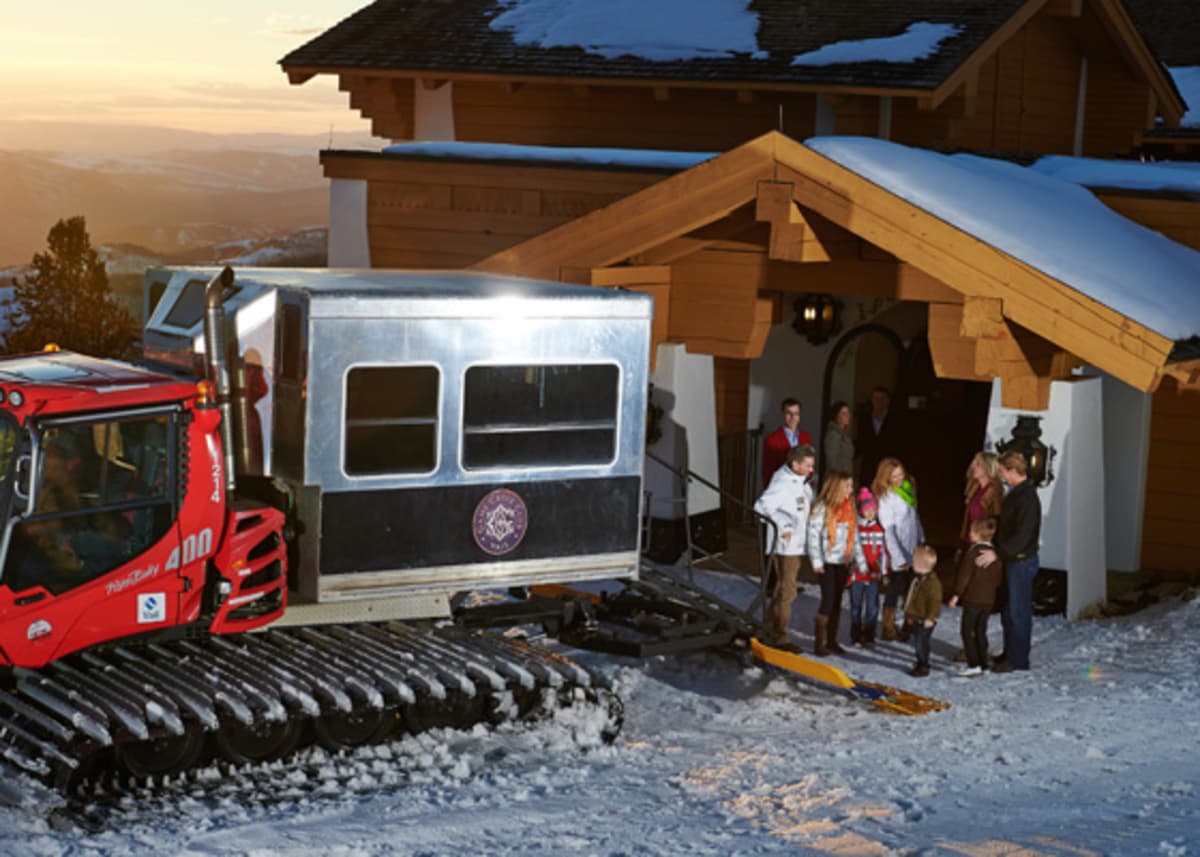 Guests arrive at Game's Creek. Photo: Jack Affleck. Vail Resorts. The Must-Read Guide to Vail.