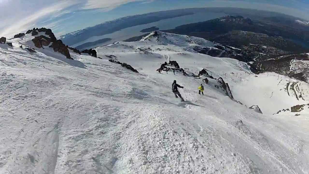 skiing in Cerro Catedral. Archive photo. Cerro Catedral has opened: skiing for locals with masks and record snow levels.