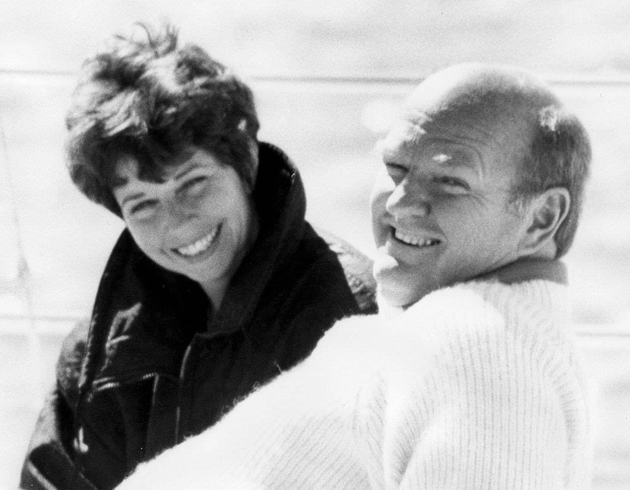 Warren Miller and his third wife. Ski Bum- The Warren Miller Story- A Review.