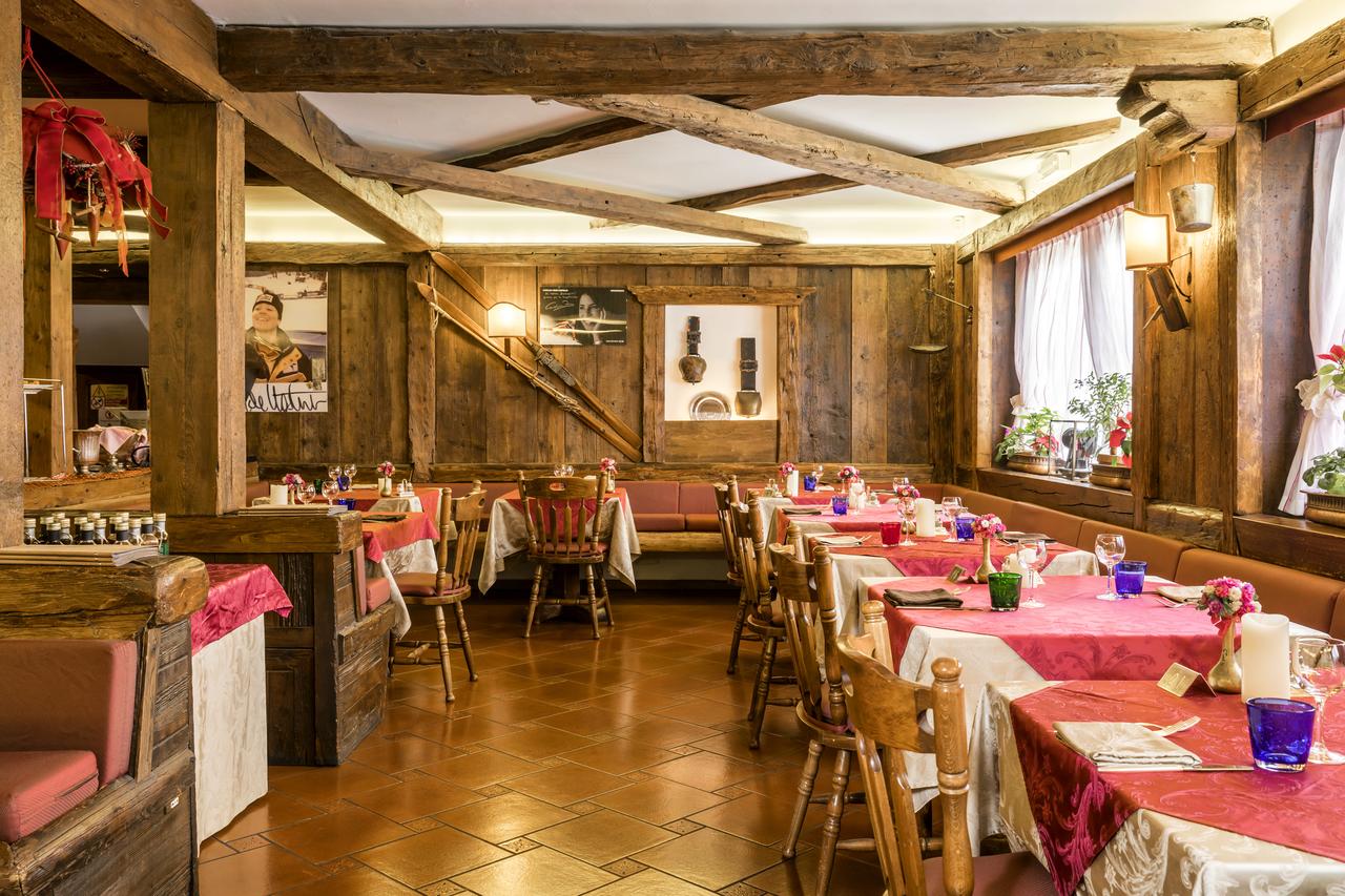 The restaurant at the Hotel Barisetti. Book your stay at the Hotel Barisetti here. Cortina 2021 FIS Alpine World Ski Championships to go ahead.