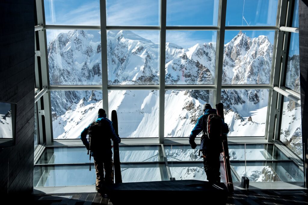 The views from Skyway Monte Bianco are amazing, wherever you look. You are on the roof of Europe! Skyway Monte Bianco. Courmayeur Mont Blanc announces new sustainability strategy to 'save the glacier'.