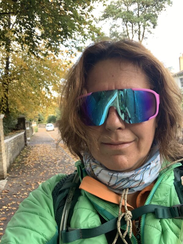 Using my Panda Optics lenses today while on my nordic walk. My husband says that I was looking as if I was going out to climb the Eiger! Not quite the same walking to Greenwich... Review of the Panda Optics Conquer sports lenses.