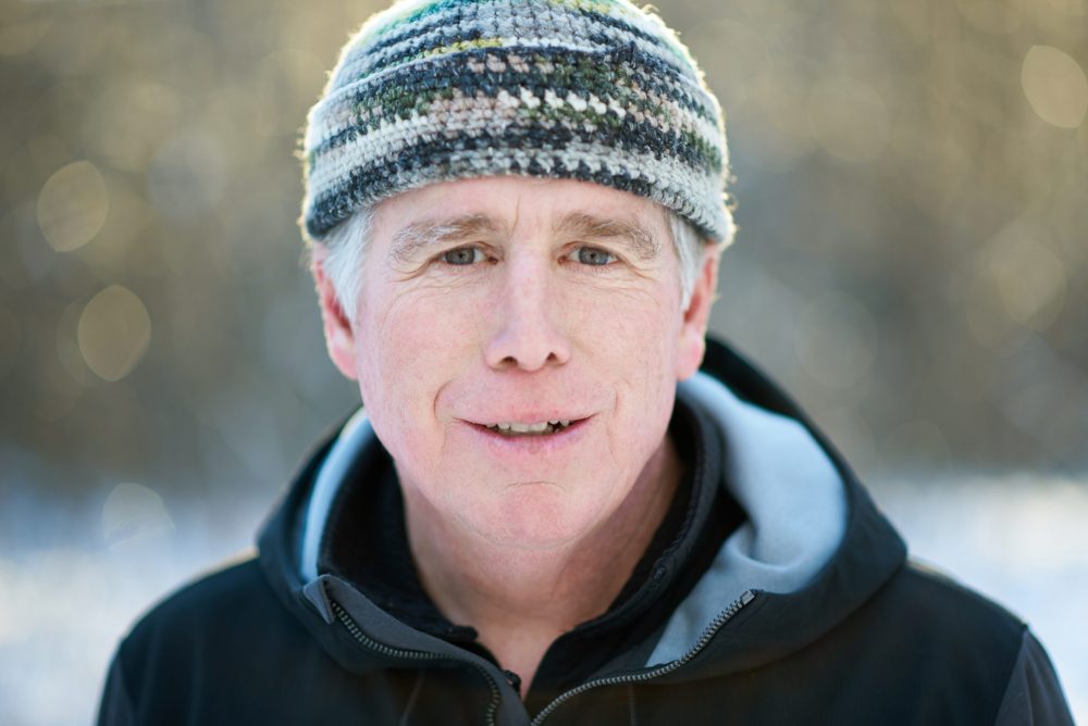 Dan Egan's head shot. 30 Years in a White Haze- the new book by ski legend Dan Egan and Eric Wilbur will be available from March.