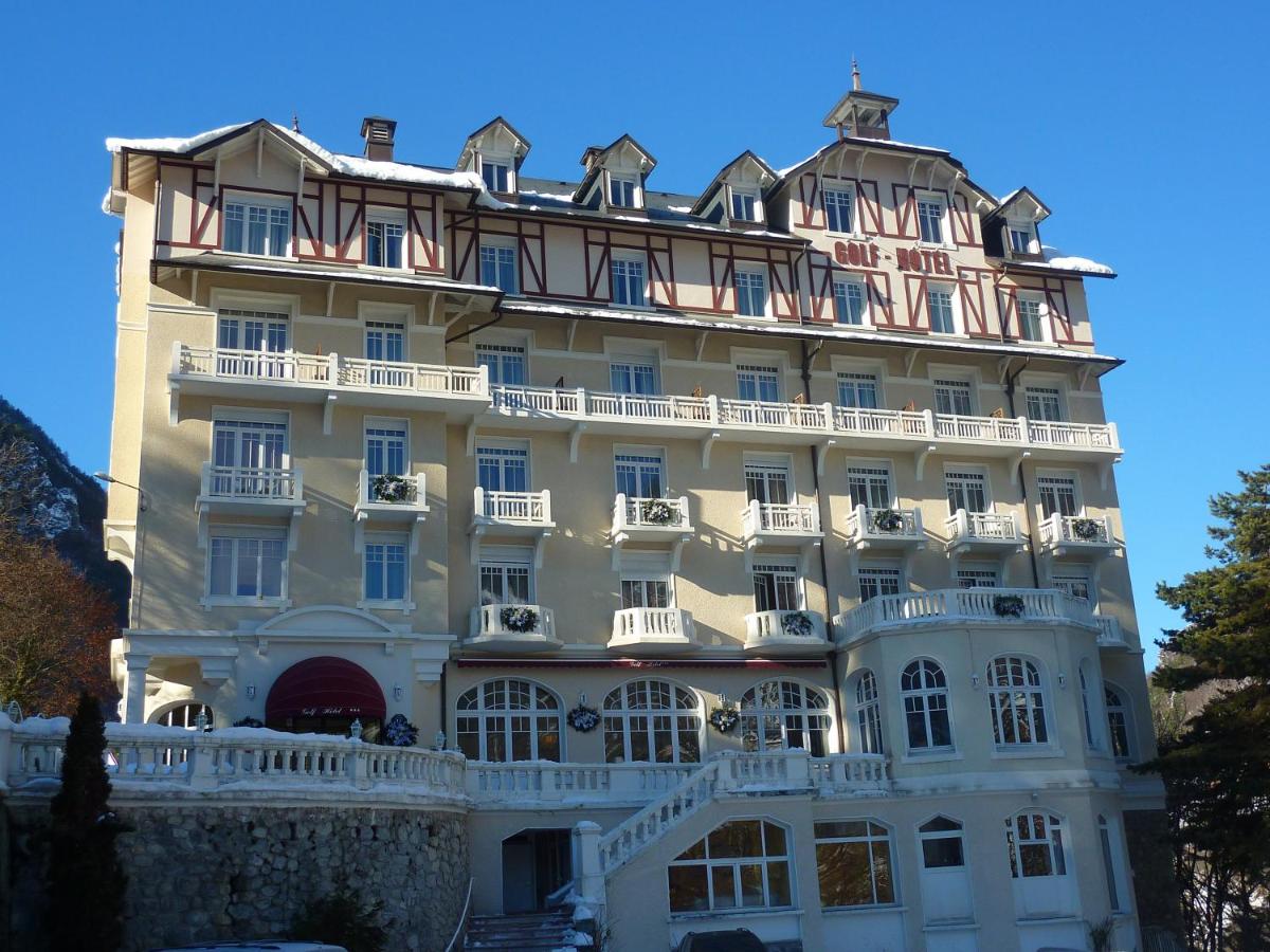 Exterior of the Golf Hotel in Brides Les Bains. Book your stay at the Golf Hotel. The Must-Read Guide to the Rhône Alpes. 