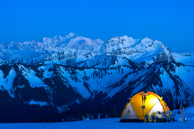 Pointe d'Ireuse. View on Mont Blanc. Chablais Massif. Photo: Christian Matelet. Auvergne Rhône Alpes Tourisme. The Must-Read Guide to the Rhône Alpes. 