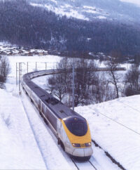 Eurostar ski train. Ski holidays by train return for 2021/22, from London direct to the heart of the Alps with European tour operator Travelski.