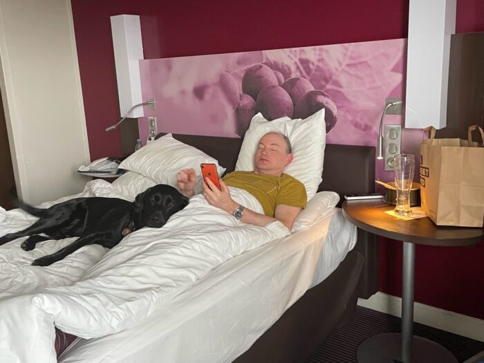 Lazy morning at the Mercure Reims Cathedrale. Our Half Term Ski Safari Trip to the Aosta Valley
