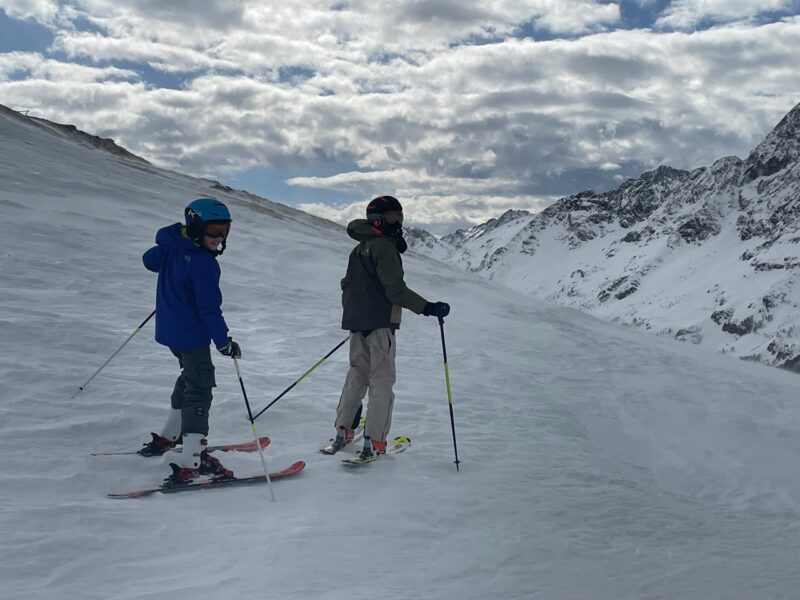 Maybe it will get nicer? Not really. But still fun in Cervinia. Our Half Term Ski Safari Trip to the Aosta Valley