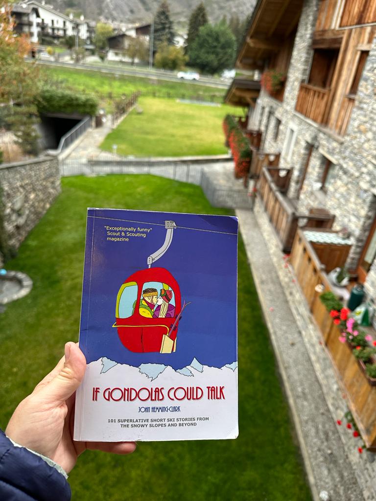 Here you have an awesome stocking filler for all those snow-sports lovers. Get your copy of 'If Gondolas Could Talk) on this link in Amazon.