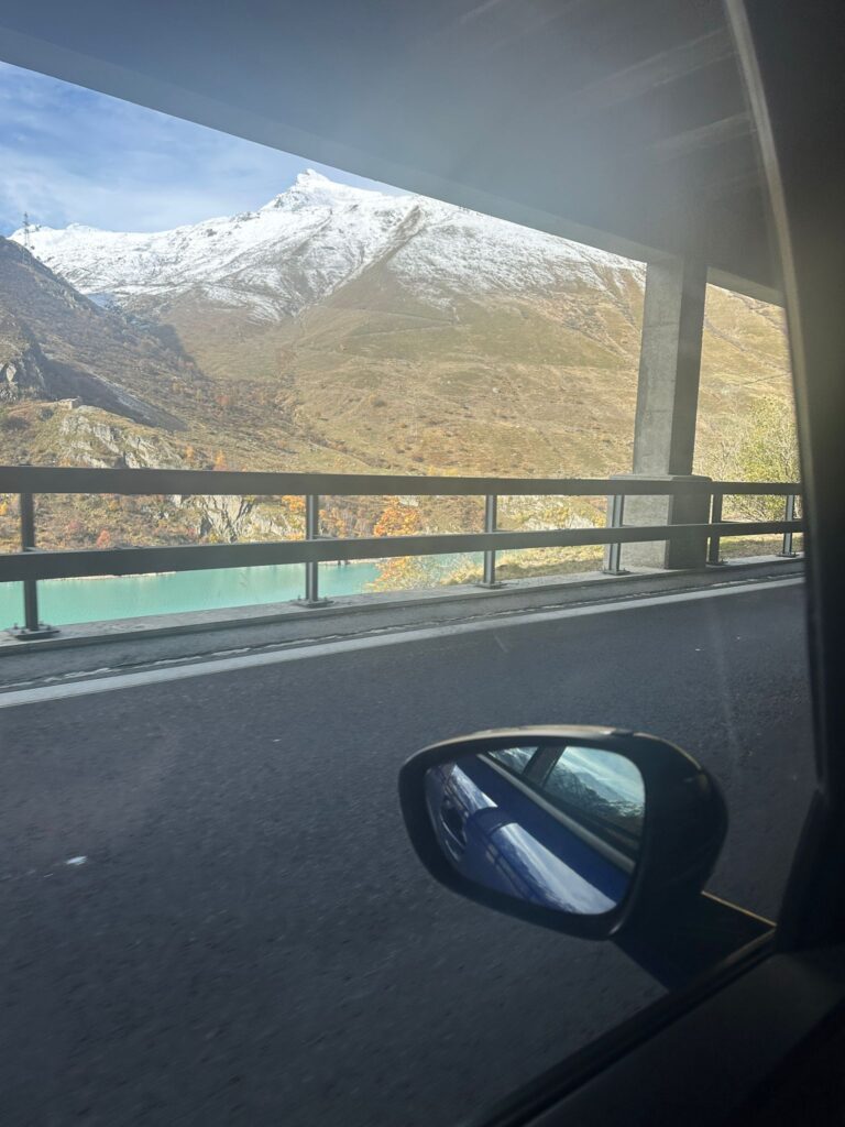 Grand St Bernard Tunnel, another option into the Aosta Valley. Photo: The-Ski-Guru. Using the Grand St Bernard Tunnel as the Mont Blanc Tunnel is closed till 18th December.