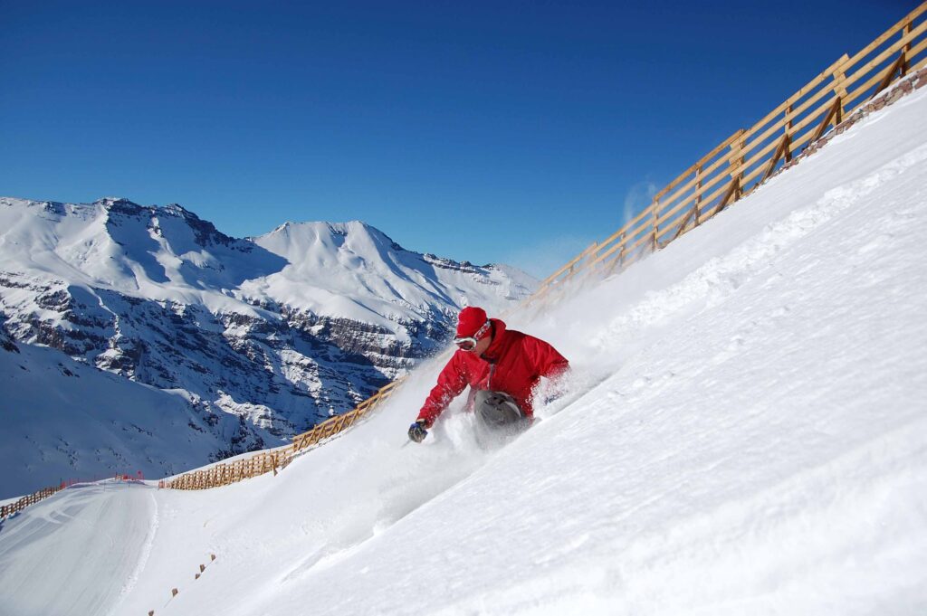 Endless possibilities in Valle Nevado. Photo courtesy of Valle Nevado. 