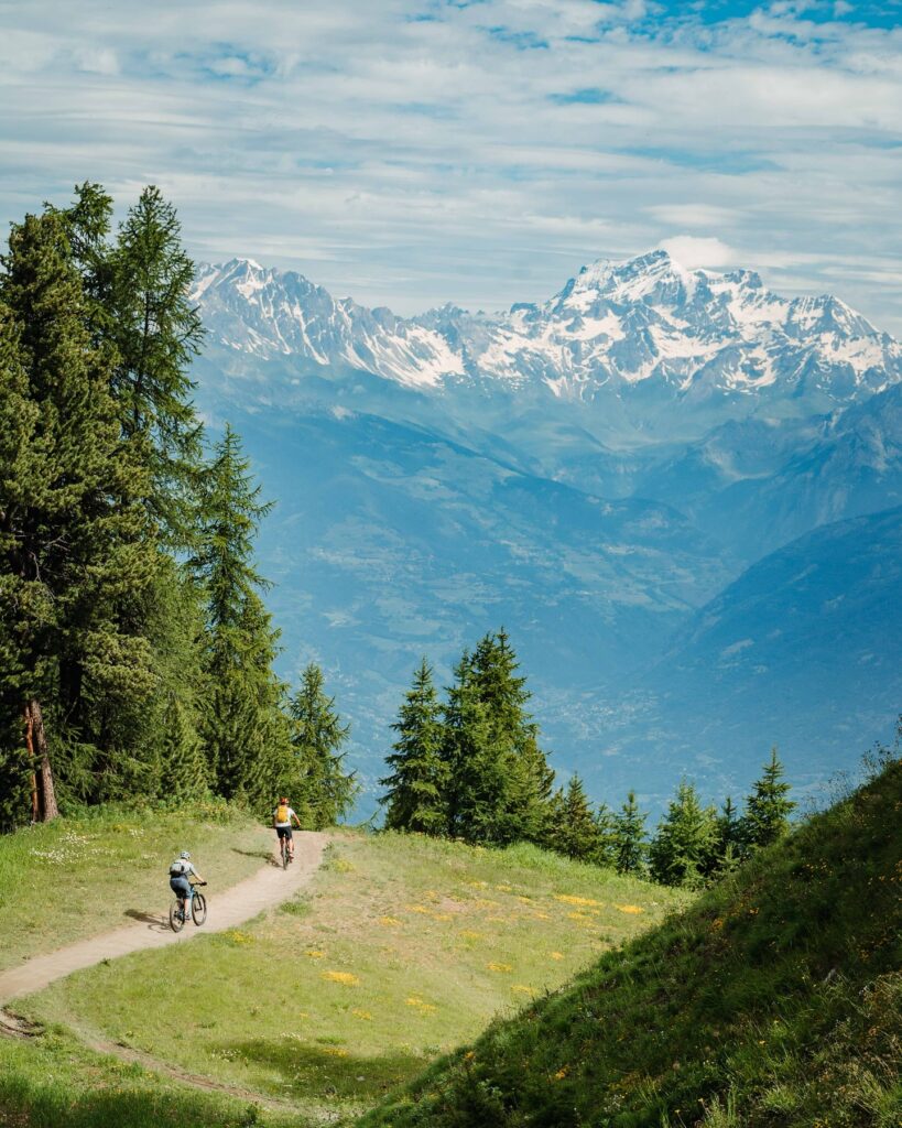 Biking season will start in Pila on June 21st. Photo: Pila Ski Resort.