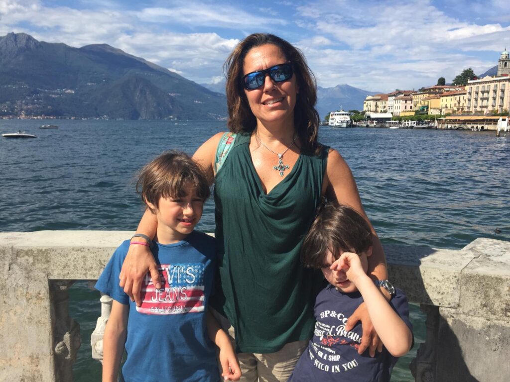 One of the first years we've started to go to Lago di Como, always a favourite for our family. Photo: The-Ski-Guru