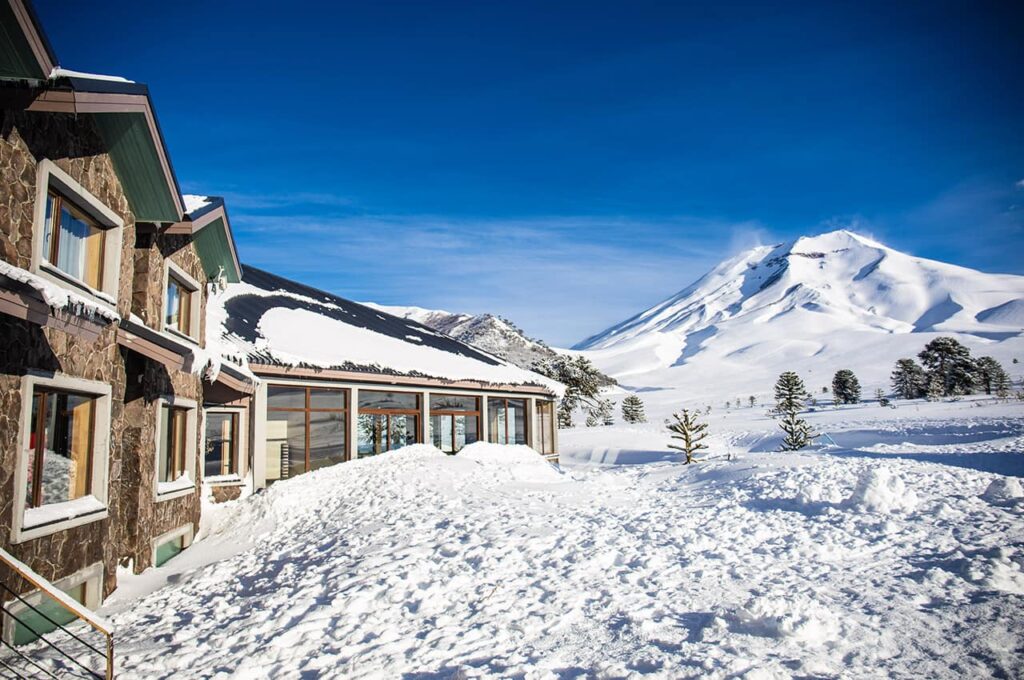 Photo courtesy: Corralco Ski Resort. Book your stay at Malcanahuelo here.